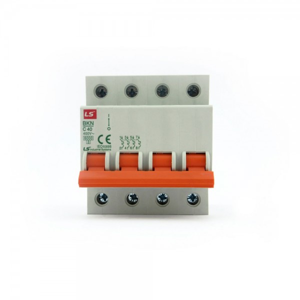 Interruptor automático magnetotérmico BKN 4P 63A