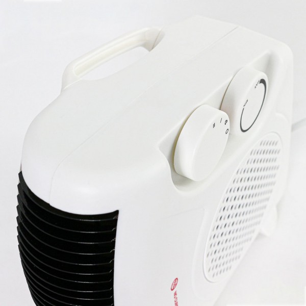 Calefactor 2000W, Calefactor Bajo Consumo, Calefactor Baño con Termostato  Ajustable, Calefacción 2S, 3 Modos y Protección Sobrecalentamiento